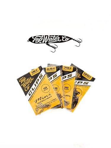 Co. Fishing Speed Clips Stainless Steel (Medium 70lb)