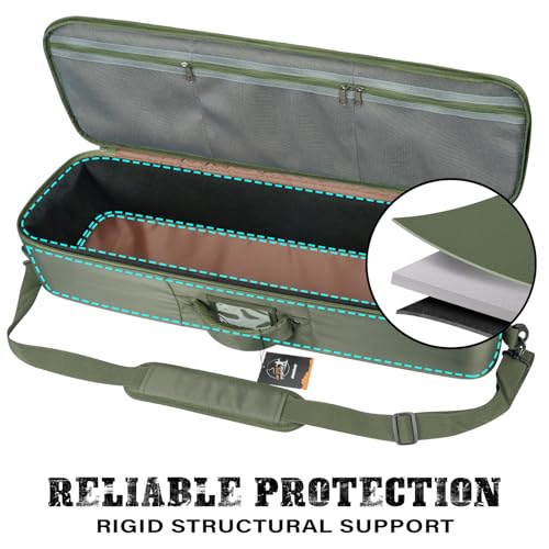 Fishing Travel Storage Bag with Fly Rod and Reel Starter Kit (#5/6-Gold Reel（Rod Case）)