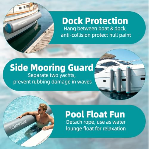 6.5FT 10FT Heavy Duty Inflatable Boat Fenders