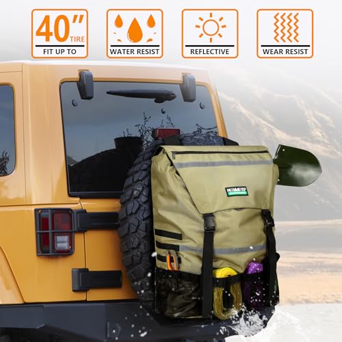 Spare Tire Trash Bag (Khaki)