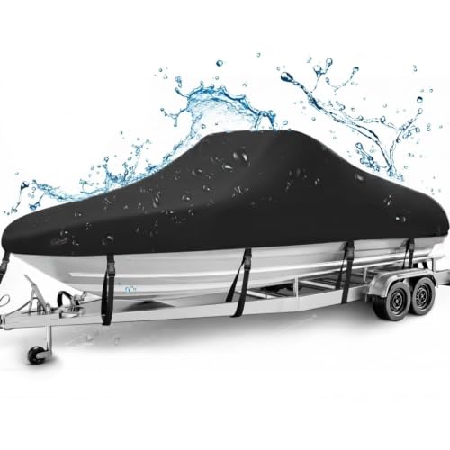 Boat Cover Waterproof Heavy Duty Marine Grade Polyester Canvas