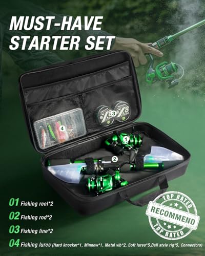 Telescopic Fishing Rod and Reel Combo