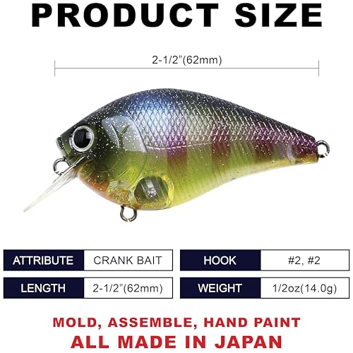 Fat CB BDS2 Fishing Lure (275 CF Flake Flake BE Gill)