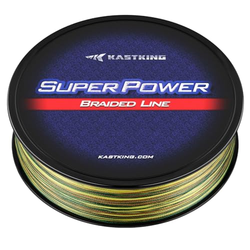 Superpower Braided Fishing Line (X4-New-Camo / 65LB(500 Yds))