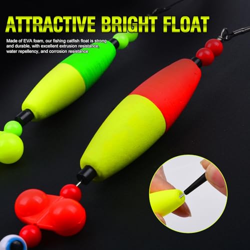 Catfish Rig Fishing Rigs (B-Mixed pack of 5 pcs / 6/0 Hook)