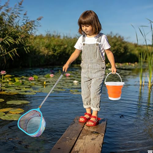 Kids Fishing Net (Red Blue)