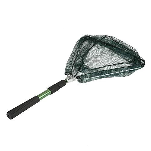 Fishing Landing Net with Telescoping Pole (B: Strong Aluminum Handle, 45" Full)