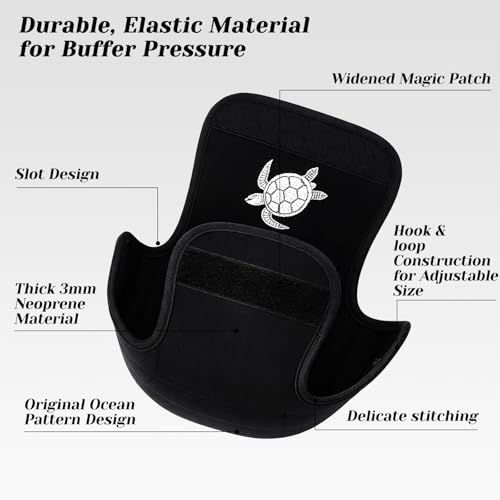 3 Pcs Fishing Spinning Reel Cover (Black / Classic)