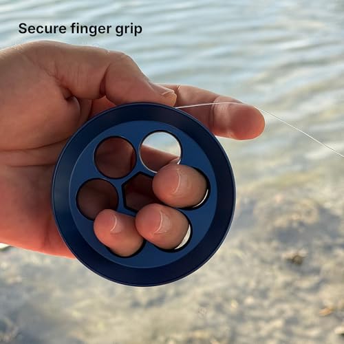Aluminum Fishing Hand Line Reel Pocket