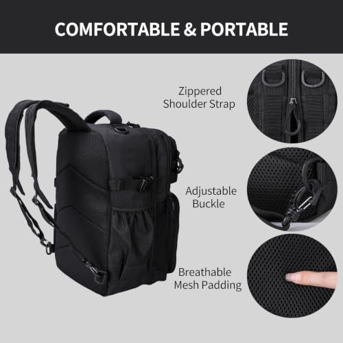 Fishing Backpack with Rod Holder