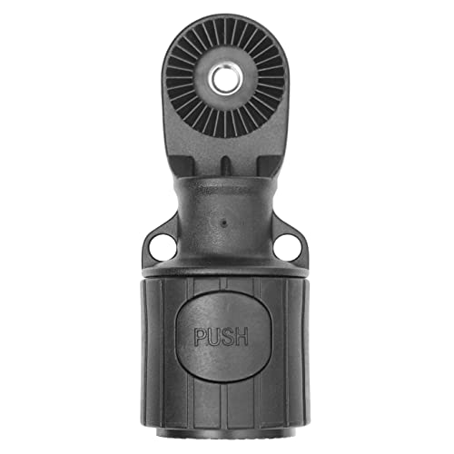 MiniPort 360° Rotating Fishing Rod Holder (Round Base and Fishing Rod Socket)