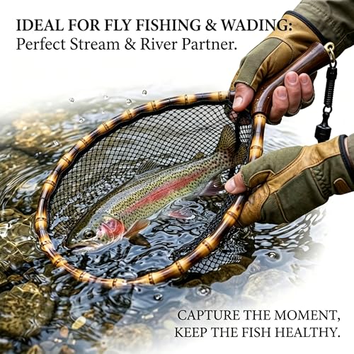Fly Fishing Net (Deep Fire-cured)