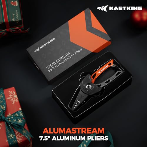 AlumaStream 7.5" Aluminum Fishing Pliers & Rig Tool Combo
