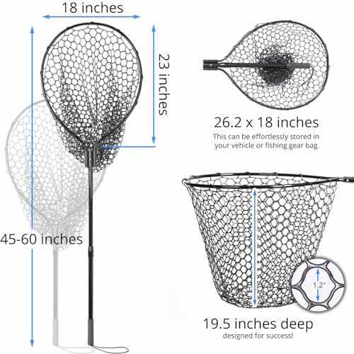 High Strength Large Landing Net