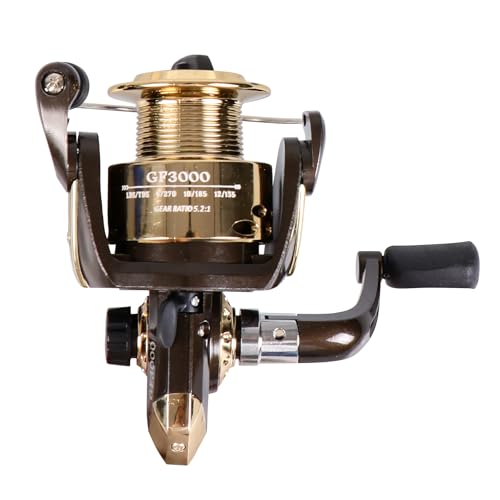 Spinning Fishing Reel for Freshwater Saltwater Fishing (Gf3000 ( 3 Ball Bearings))