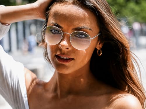 Vintage Round Metal Sunglasses for Women and Men