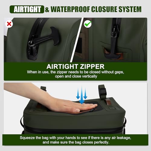 Waterproof Fishing Waist Pack (B3:10L Waterproof Tackle Bag)