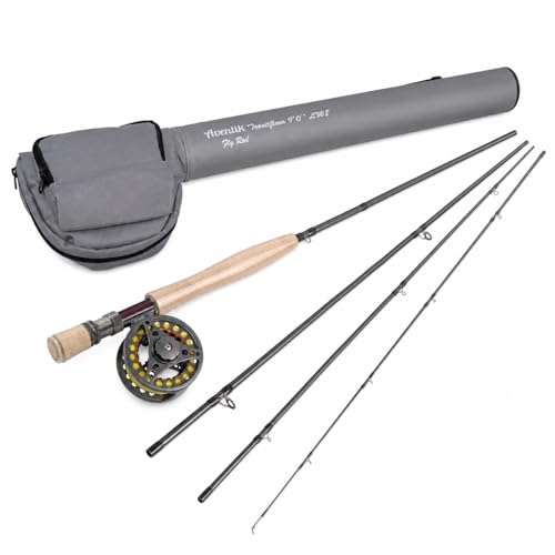 TroutFly Fly Fishing Rod with Rod Tube
