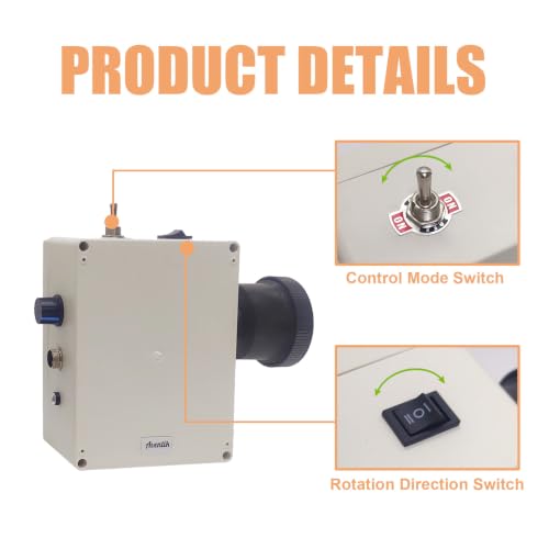 Fishing Rod Wrapping Machine for Rod Building & Epoxy Drying