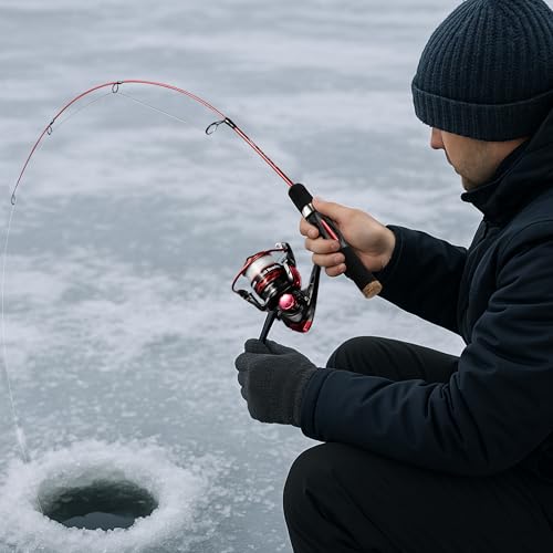 Ice Fishing Rod and Reel Combo