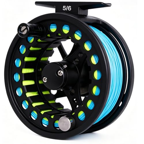 Fly Fishing Reel with Aluminum Alloy Body 5