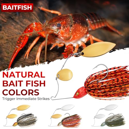 by KastKing Spinner Baits Fishing Lure Kits
