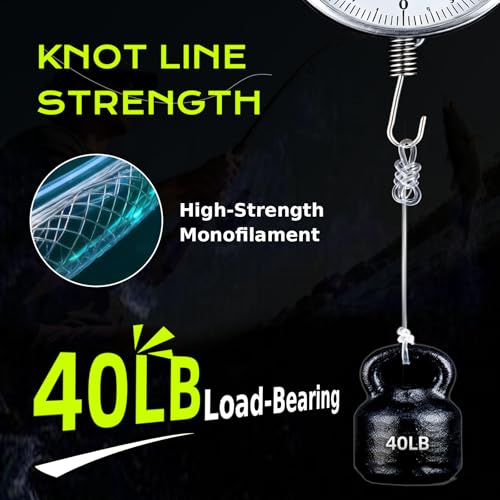 Pre Tied Dropper Loop Knots Fishing Line (80LB)