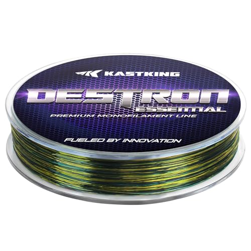 Destron Essential Mono Fishing Line (Limewood Camo / 10LB(300 Yds))