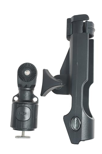 New Upgrade 360 Degrees MiniPort Fishing Rod Holder with Mini Rod Holder