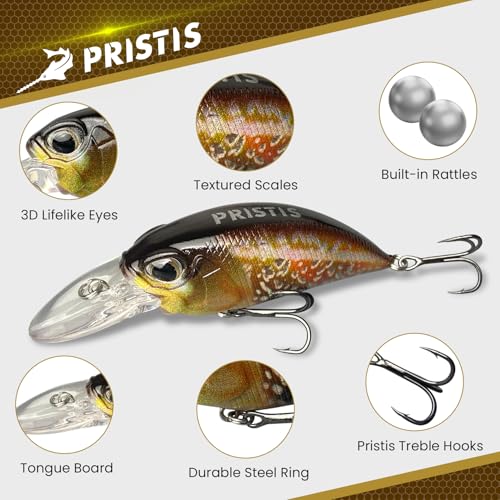 Lifelike Fishing Plugs for Bass Muskie Walleye Pike Crappie