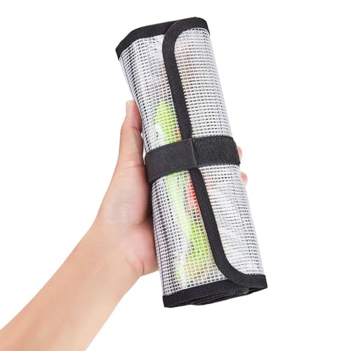 Roll Up Fishing Lure Wraps Set (Clear 2-pack / 35" X 12")