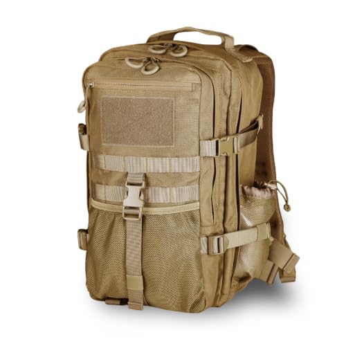 Military Tactical Backpack for Men 25L Molle Hiking Daypack
