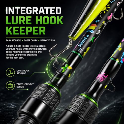 Fishing Rod Liberty Kaleido Carbon Spinning & Casting Rod