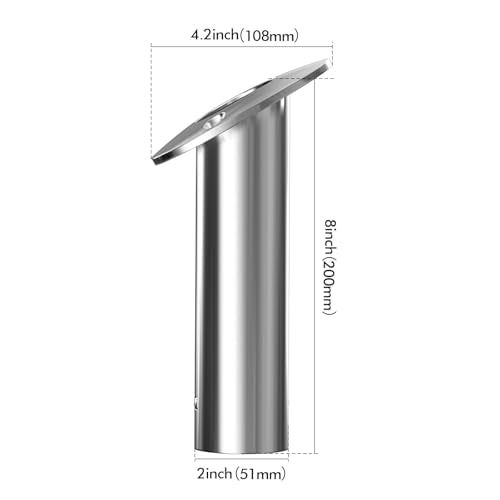 Boat Fishing Rod Holder (Black Insert / 30 Degree)