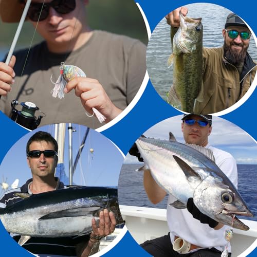 2 Pcs Saltwater Fishing Lure Slow Pitch Jig (Reflective)