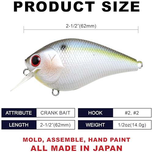 Fat CB BDS2 Fishing Lure (183 Pearl Threadfin Shad)
