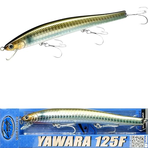 FlashMinnow 125 YAWARA Saltwater Fishing Lure (No Scales / 7357 Anchovy Venus / 125F)