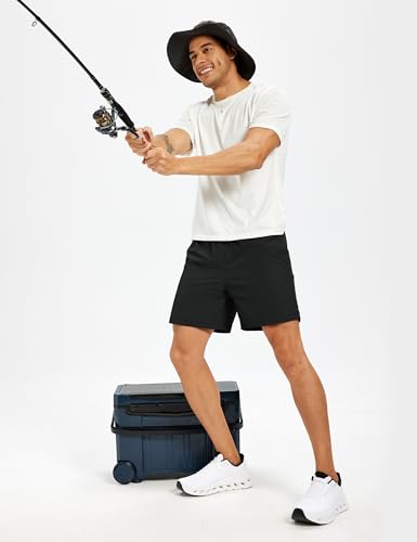 Men's Hiking Fishing Shorts 6" Summer Quick Dry Lightweight