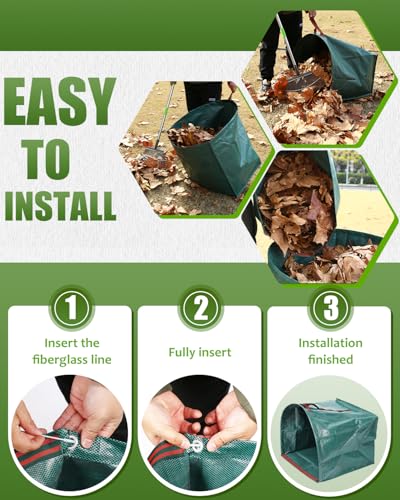 2 Pack 50 Gallon Dustpan (Green-50Gallons)