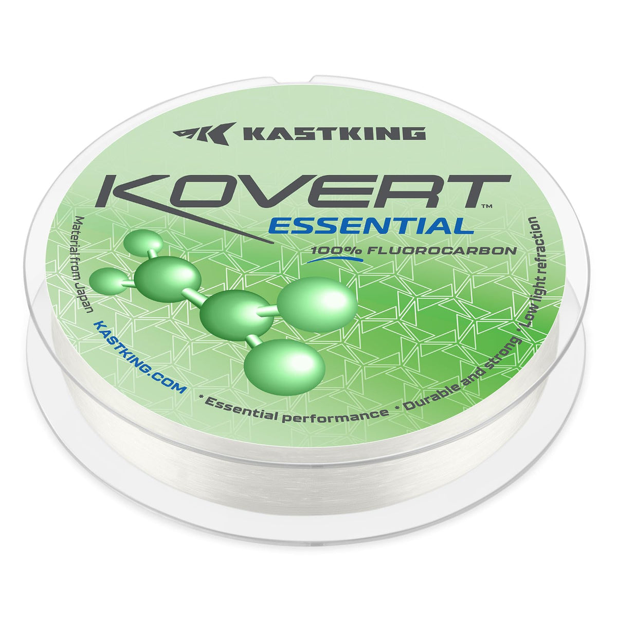 Kovert 100% Fluorocarbon Fishing Line (Kovert Essential (Economic) / 6LB-200Yds (Clear))