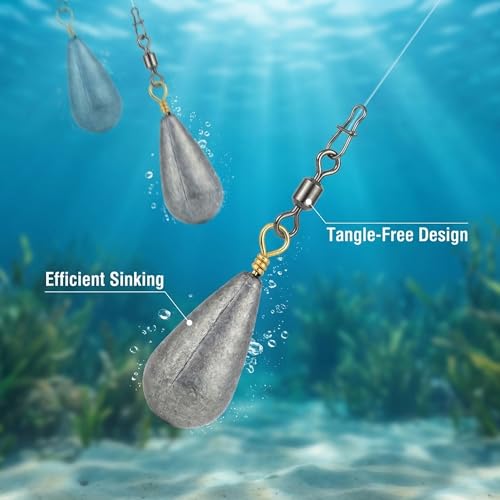 Fishing Sinkers & Sinker Slides Kit