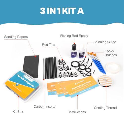 Fishing Rod Repair Complete Kit (3 IN 1 A)