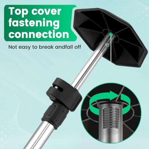 Adjustable Travel Golf Bag Support Rod (Silver / 50inch)