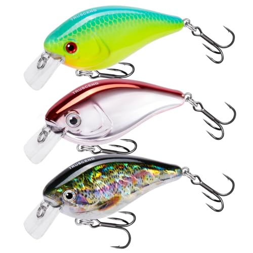 Craz Crankbaits Fishing Lures (A4-2.5"-0.5oz)