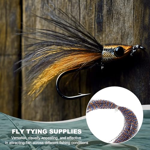 Crystal Flash Fly Fishing Line (Dark Blue)