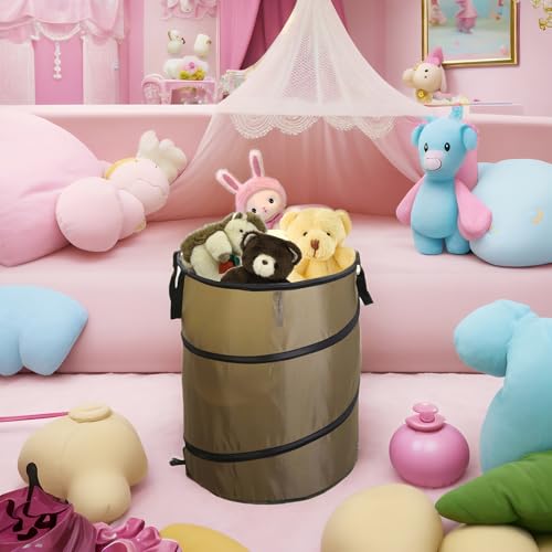 Collapsible Trash can (BrownColor)