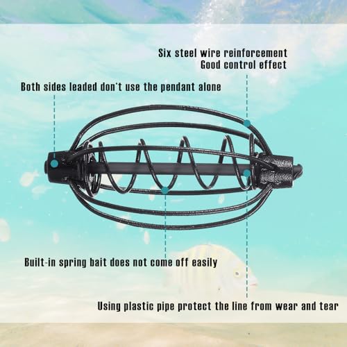 10 Pcs Method Feeders Carp Fishing