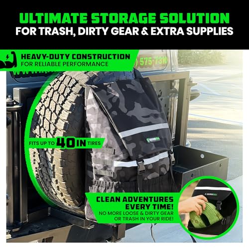 Spare Tire Trash Bag (Camo)