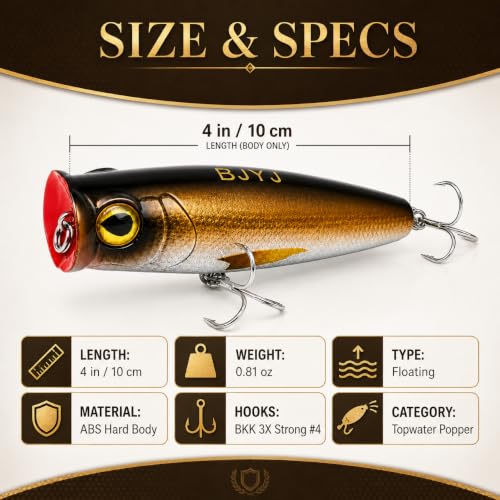 Topwater Popper Fishing Lure