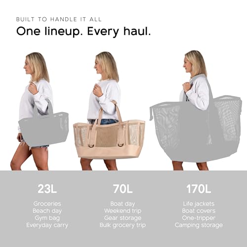 Boat Gear Heavy Duty Outddor CASSI Tote Boat Bag (Sandstone / 70 Liter)